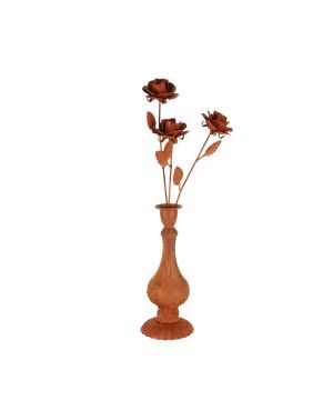 Vase À Fleurs Rouille Pour Décoration De Jardin Et Maison de Esschert design - deco maison et jardin dans E058