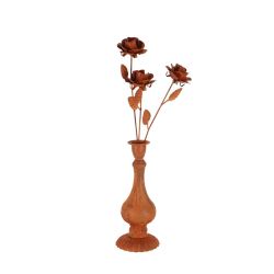 Vase À Fleurs Rouille Pour Décoration De Jardin Et Maison de Esschert design - deco maison et jardin dans E058