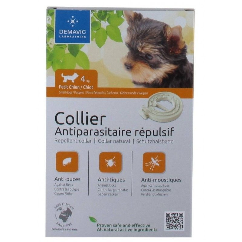 Collier insectifuge chiot / petit chien de Animalerie Libourne et Bordeaux - Gironde dans D025