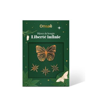 Bijoux de Bougie Liberte infinie Papillon de Herboristerie et Esotérisme à Libourne dans D040