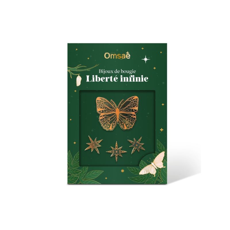 Bijoux de Bougie Liberte infinie Papillon de Herboristerie et Esotérisme à Libourne dans D040