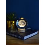 Sphere lumineuse Lueur eternelle 10 cm Lune de Herboristerie et Esotérisme à Libourne dans D040