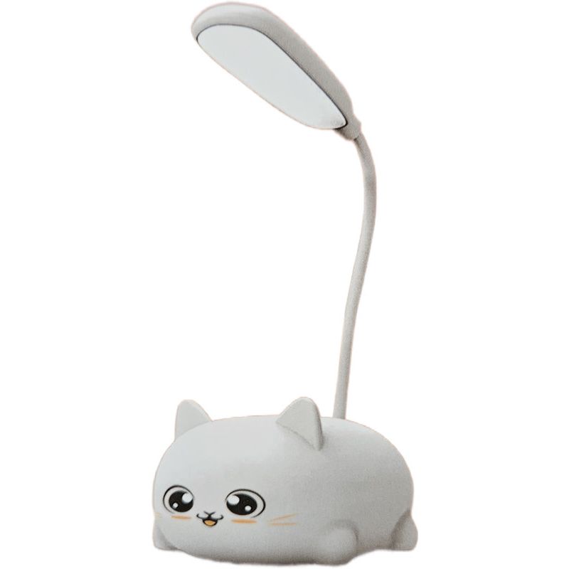 LAMPE LED RECHARGEABLE CHAT - BLANC de Jardinerie Bordeaux Libourne Gironde dans C022