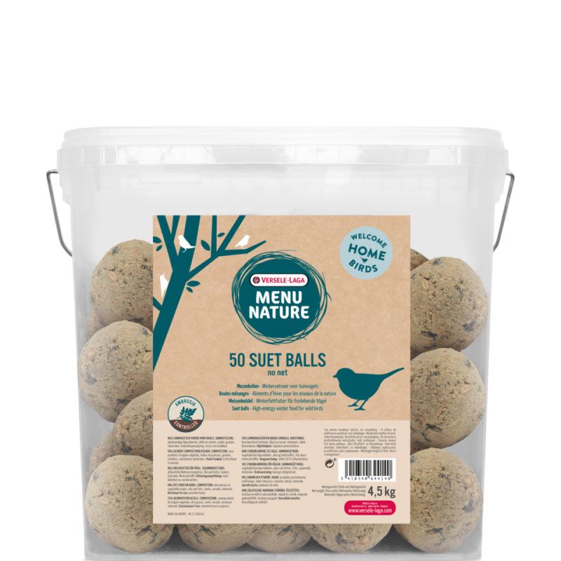 50 boules de graisse sans filet de Versele Laga - Alimentation pour animaux dans V019