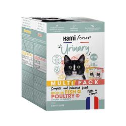 Multipack repas complet pour chat urinary 10x80g de Hamiform et Anju beauté dans S1591