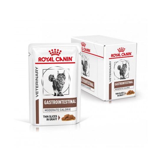 Cat gastro intestinal moderate calorie 12x85g royal canin vétérinaire de Royal Canin - Croquette chien et chat dans R047