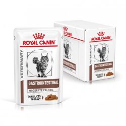 Cat gastro intestinal moderate calorie 12x85g royal canin vétérinaire de Royal Canin - Croquette chien et chat dans R047