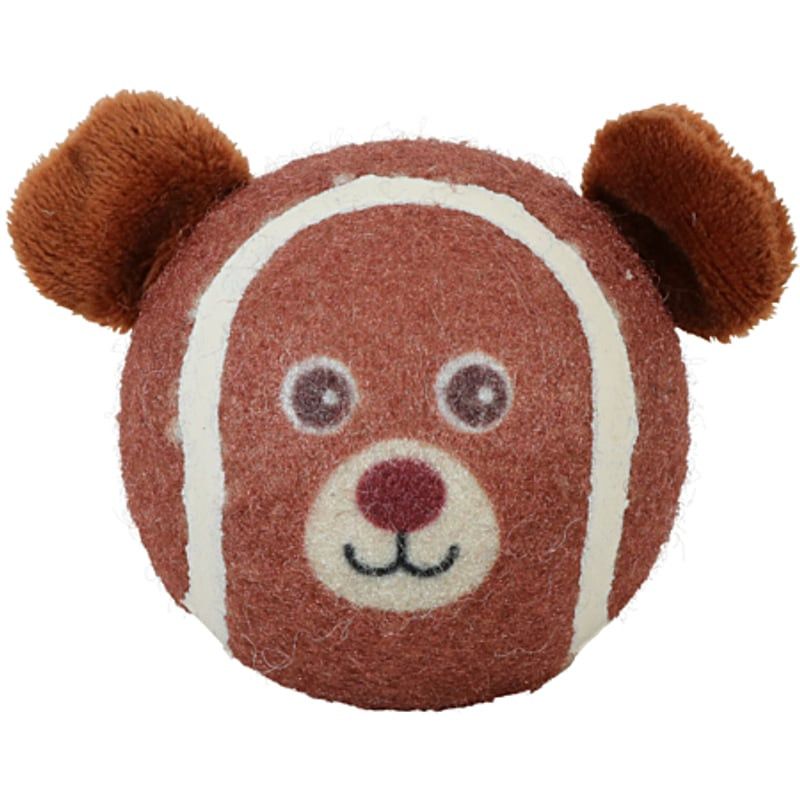 Balle de tennis ourson s pour chien de Zolux - Produit pour animaux dans Z002