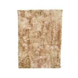 PLAID FAUSSE FOURRURE LAPIN BEIGE 130X170CM de Kaemingk - deco de la maison dans Coussins et couverture