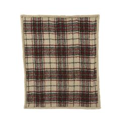 PLAID MOTIF TARTAN MULTI 170X130CM de Kaemingk - deco de la maison dans 🛋️Coussin et plaid de Noël
