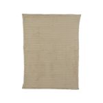 PLAID RAYURES IRREGULIERES BLANC CASSE 170X130CM de Kaemingk - deco de la maison dans Coussins et couverture
