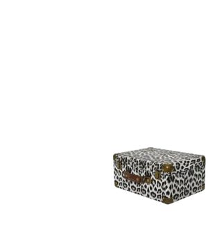 VALISE LEOPARD 35X25CM H16CM de Kaemingk - deco de la maison dans K002