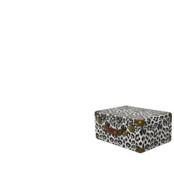 VALISE LEOPARD 35X25CM H16CM de Kaemingk - deco de la maison dans K002