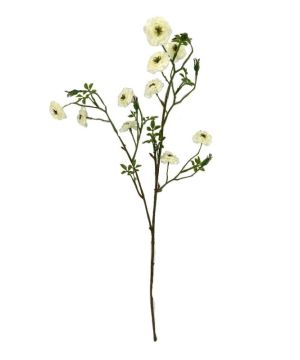 TIGE MINI ROSES CREME 10 FLRS 71CM de Décoration de la maison à Libourne dans K0301