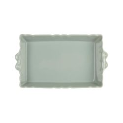 PLAT FOUR FESTON VERT D'EAU 36X23CM de Décoration de la maison à Libourne dans Y001