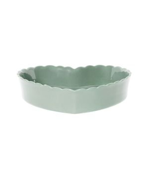PLAT GATEAU CHARLOTTE VERT D'EAU 24X24CM de Décoration de la maison à Libourne dans Y001