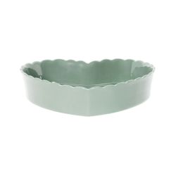 PLAT GATEAU CHARLOTTE VERT D'EAU 24X24CM de Décoration de la maison à Libourne dans Y001