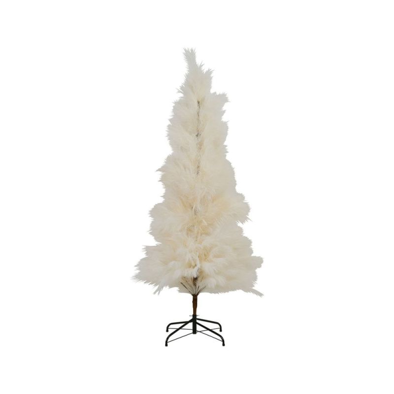 DECO SAPIN PAMPA BLANC CASSE H180CM de Décoration de la maison à Libourne dans Y001