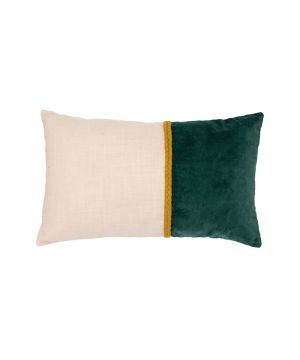 HOUSSE COUSSIN NEO EMERAUDE+ECRU 50X30CM de Décoration de la maison à Libourne dans Y001
