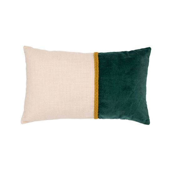 HOUSSE COUSSIN NEO EMERAUDE+ECRU 50X30CM de Décoration de la maison à Libourne dans Y001