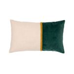 HOUSSE COUSSIN NEO EMERAUDE+ECRU 50X30CM de Décoration de la maison à Libourne dans Y001