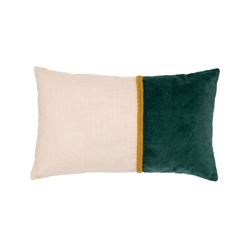 HOUSSE COUSSIN NEO EMERAUDE+ECRU 50X30CM de Décoration de la maison à Libourne dans Y001