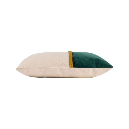 HOUSSE COUSSIN NEO EMERAUDE+ECRU 50X30CM de Décoration de la maison à Libourne dans Y001