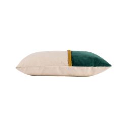 HOUSSE COUSSIN NEO EMERAUDE+ECRU 50X30CM de Décoration de la maison à Libourne dans Y001