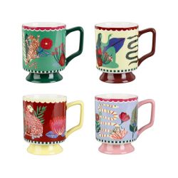 BOITE 4MUGS THAIGER MULTICOLORE 30CL de Décoration de la maison à Libourne dans Tasse et mugs