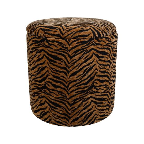 TABOURET COFFRE FELIEN BRUN H39CM de Décoration de la maison à Libourne dans Y001