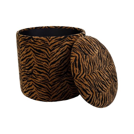 TABOURET COFFRE FELIEN BRUN H39CM de Décoration de la maison à Libourne dans Y001