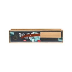 BOITE SAUCISSON RUGBY 31X10CM de Décoration de la maison à Libourne dans Y001