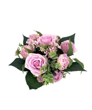 COUPE ROSES+PIVOINES+BRUYERE ROSE de Décoration de la maison à Libourne dans K0301