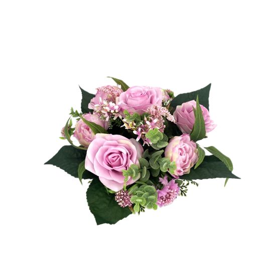 COUPE ROSES+PIVOINES+BRUYERE ROSE de Décoration de la maison à Libourne dans K0301