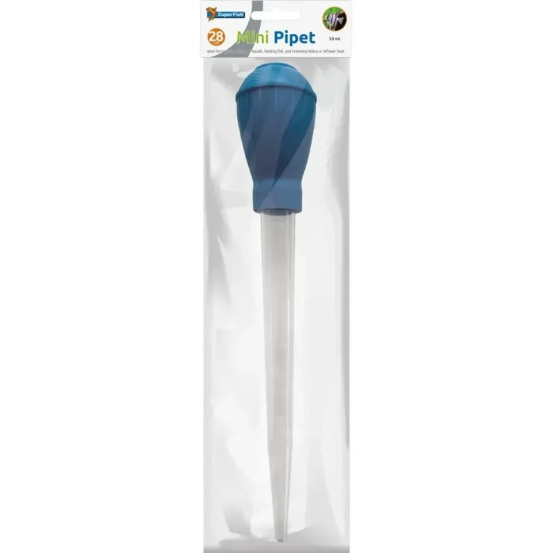 Pipette d’entretien et de nourrissage pour aquarium SuperFish – 28 cm de Superfish - Aquadistri - accessoires pour aquarium e...