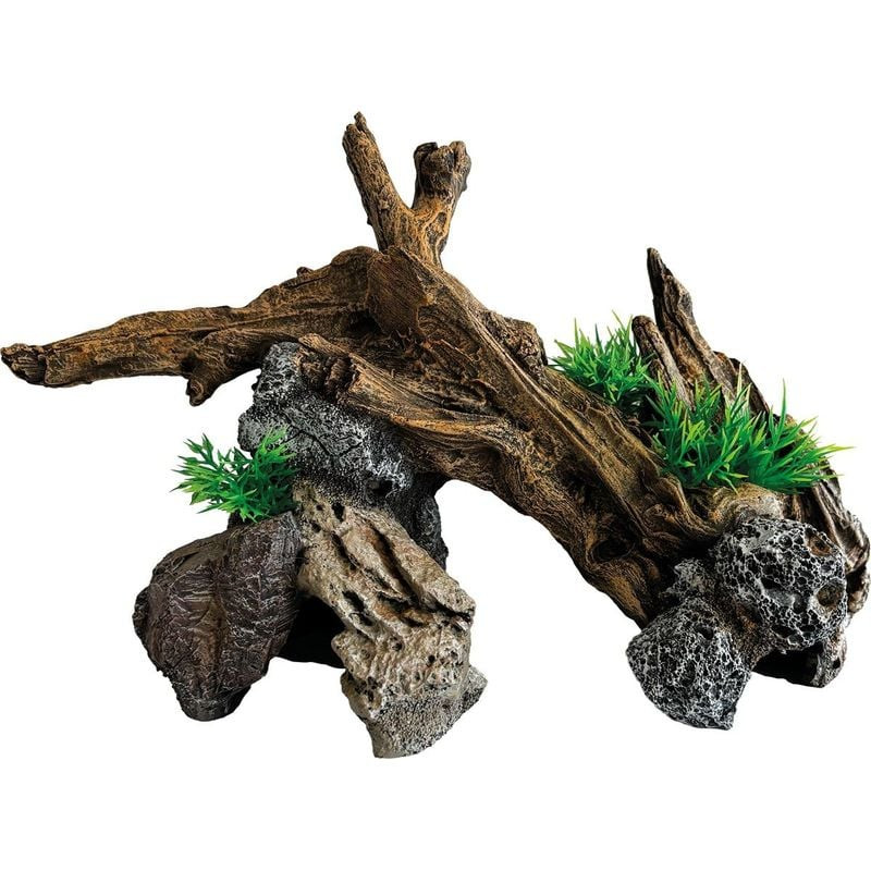 Décoration imitation bois pour aquarium SuperFish River 60 de Superfish - Aquadistri - accessoires pour aquarium et bassin da...