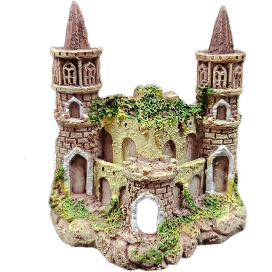 Petite décoration d’aquarium en forme de château SuperFish Deco Castle Mini