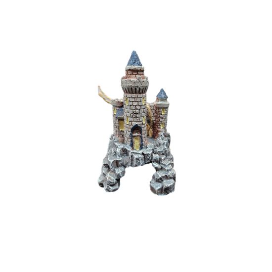 Petite décoration d’aquarium en forme de château SuperFish Deco Castle Mini