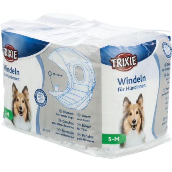 Couches pour chiens males, S-M 30-46 cm, 12 Pcs de Trixie - Produit pour animaux dans T050