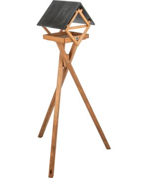 MANGEOIRE+SUPPORT BOIS 35X33X29CM H1.23M de Trixie - Produit pour animaux dans T050
