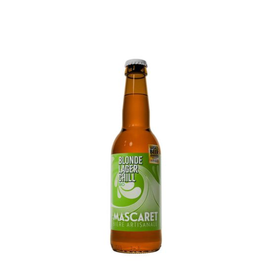 BIERE BLONDE CHILL BIO 33CL MASCARET de Table des producteurs Libourne dans E1001