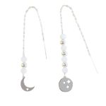 Boucles d'oreilles Intuition Lune argentee de Herboristerie et Esotérisme à Libourne dans D040