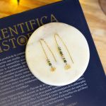 Boucles d'oreilles Equilibre Lotus dore de Herboristerie et Esotérisme à Libourne dans D040