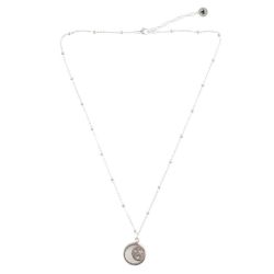 Collier Femme Intuition Lune argentee de Herboristerie et Esotérisme à Libourne dans D040
