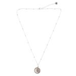 Collier Femme Intuition Lune argentee de Herboristerie et Esotérisme à Libourne dans D040