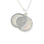 Collier Femme Intuition Lune argentee de Herboristerie et Esotérisme à Libourne dans D040