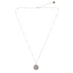 Collier Femme Amour de soi Lotus argente de Herboristerie et Esotérisme à Libourne dans D040