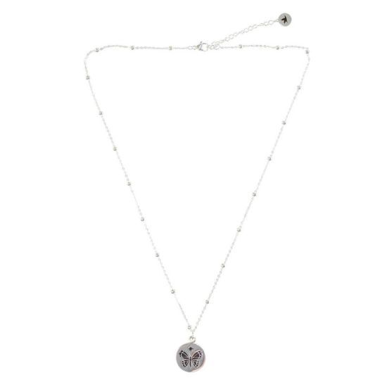 Collier Femme Clarte desprit Papillon argente de Herboristerie et Esotérisme à Libourne dans D040