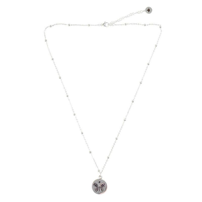 Collier Femme Clarte desprit Papillon argente de Herboristerie et Esotérisme à Libourne dans D040