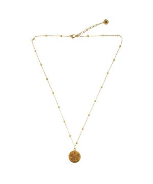 Collier Femme Joie de vivre Papillon dore de Herboristerie et Esotérisme à Libourne dans D040